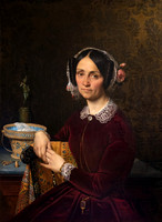 (Agen)_Portrait_de_Madame_Blondel_1849_-_Merry-Joseph_Blondel_-_Musée_des_Beaux-Arts_d_Agen